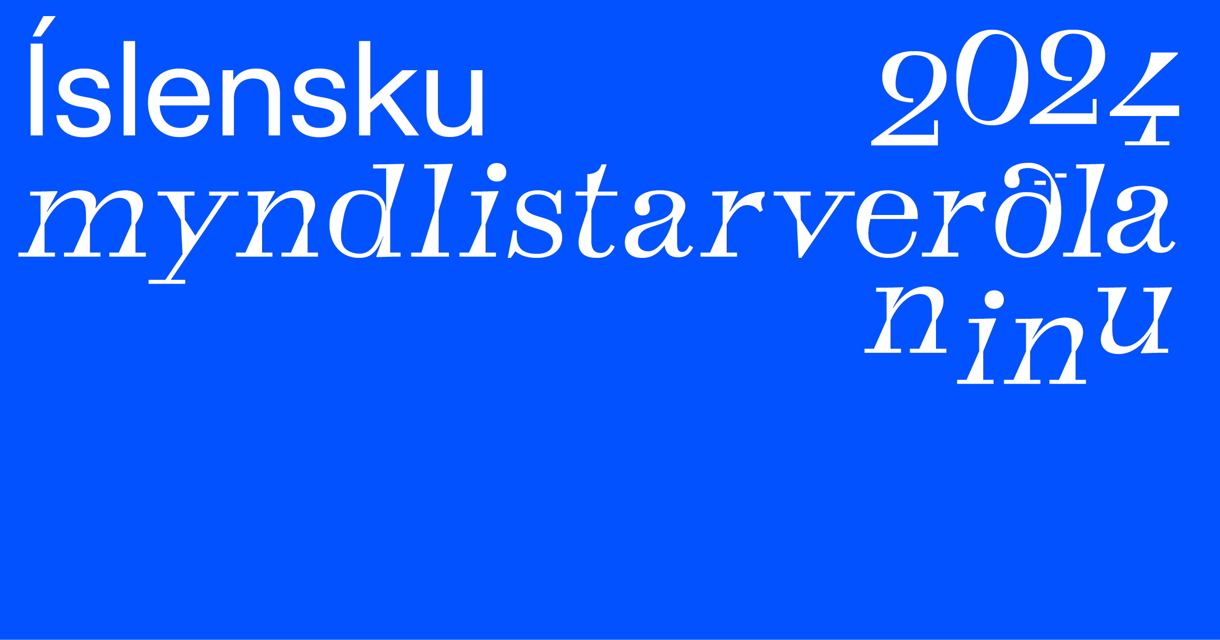 Nominations for the Icelandic Art Prize 2024