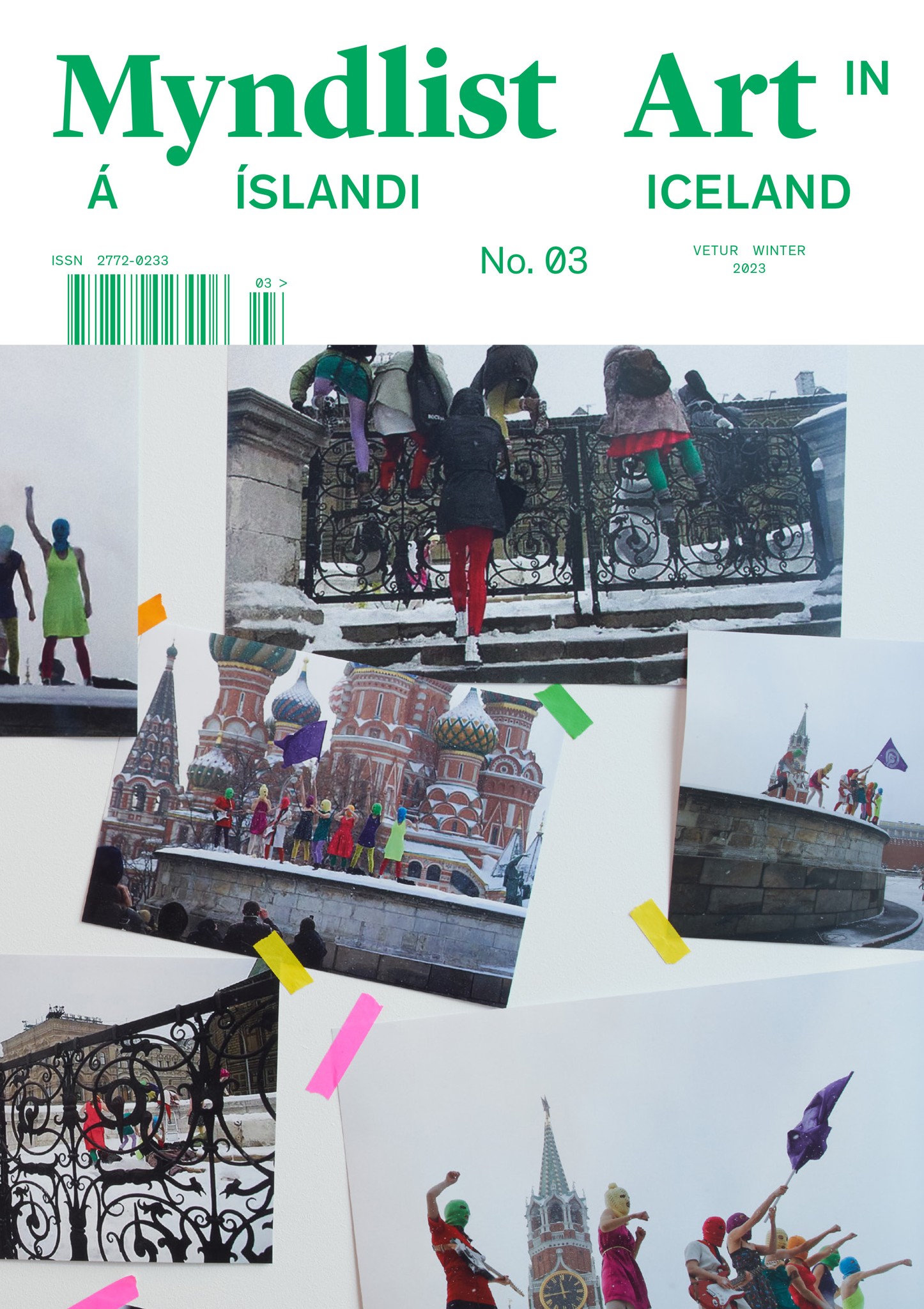 Myndlist á Íslandi 3. tbl. 2023 - efnisyfirlit